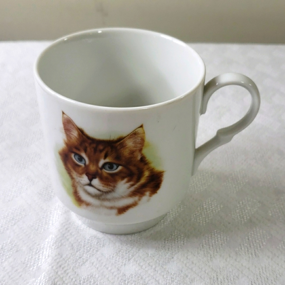 Bavarian Arzberg‎ Germany cat mug